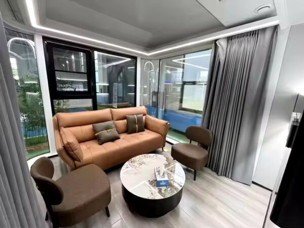 Luxury modular capsule prefabricated homes tree house 400 Sq Ft - Image 6