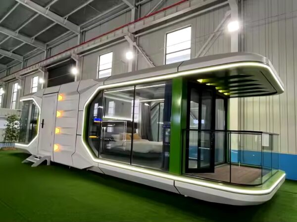 Luxury modular  capsule prefabricated homes tree house 300 Sq Ft - Image 4
