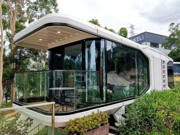 Luxury modular  capsule prefabricated homes tree house 300 Sq Ft - Image 6