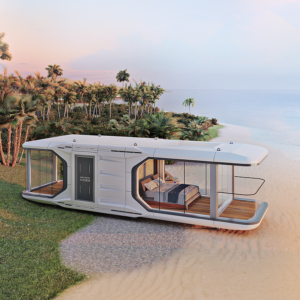 Luxury modular capsule prefabricated homes tree house 400 Sq Ft