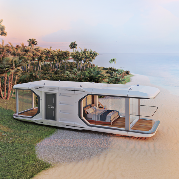 Luxury modular capsule prefabricated homes tree house 400 Sq Ft